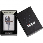 Zippo Chrome Kafatas akmak