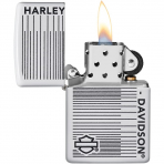 Zippo Harley Davidson Mat Beyaz akmak 