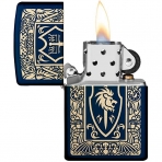 Zippo Lacivert Aslan akmak