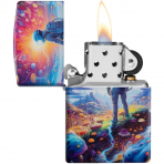 Zippo Renkli Uzay akmak