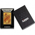 Zippo Mat Alev ve Ejderha akmak