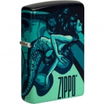 Zippo Mavi Deniz Kz akmak