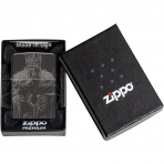 Zippo Skull King Tasarm Parlak akmak