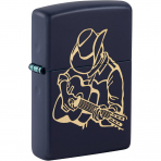 Zippo Gitarl Kovboy Lacivert akmak 