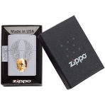 Zippo Kanatl Altn Kurukafa akmak