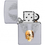 Zippo Kanatl Altn Kurukafa akmak