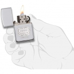 Zippo Parlak Krom Gm akmak