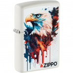Zippo Boyal Kartal Mat Beyaz akmak