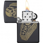 Zippo Tabutlu Kafatas akmak