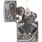 Zippo Harley Davidson akmak (Gri)