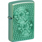 Zippo Armor Bitki Yeil akmak