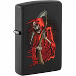 Zippo Azrail Mat Siyah �akmak 