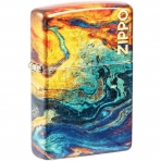 Zippo Renkli Girdap Geode akmak