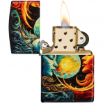 Zippo Uyuyan Gne ve Ay Tasarm akmak