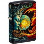 Zippo Uyuyan Gne ve Ay Tasarm akmak