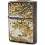 Zippo Dragon Elektroformlu Plaka akmak 