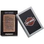 Zippo Bakr Tasarml Harley Davidson akmak