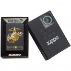 Zippo US Marine Mat Siyah akmak 