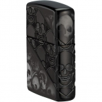 Zippo Kafatas Siyah akmak