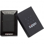 Zippo Siyah Crackle akmak 