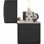 Zippo Siyah Crackle akmak 