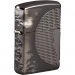 Zippo Siyah Buz Kurt Ay Tasarm akmak