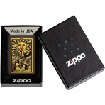 Zippo Kahverengi Gne Tarot Kart akmak