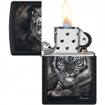 Zippo Siyah Mat Kaplan akmak