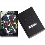 Zippo Skulls Design Renkli Glow akmak