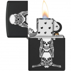 Zippo No Evil Skull akmak 