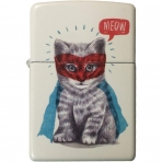 Zippo Sper Kahraman Kedi akmak