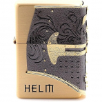 Zippo Helm Altn Grnml akmak