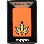 Zippo Turuncu Mat akmak