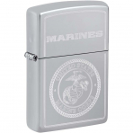 Zippo USMC Marines Kaznm Parlak akmak