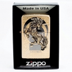 Zippo Unicorn Altn Amblem akmak