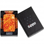 Zippo Fire Design Krmz akmak