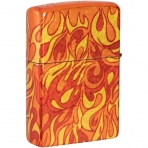 Zippo Fire Design Krmz akmak