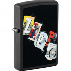 Zippo Mat Siyah Sanatsal akmak