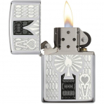 Zippo Chrome  Ace akmak