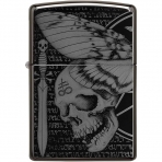 Zippo Kara Hawkmoth akmak