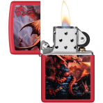 Zippo Anne Stokes Krmz Fire akmak