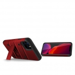 Zizo Apple iPhone 11 Pro Max Bolt Serisi Klf (MIL-STD-810G)-Red