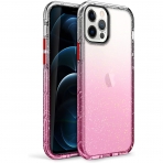 Zizo Apple iPhone 12 Pro Max Surge Klf-Pink Glitter