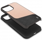 Zizo Apple iPhone 12 Division Serisi Klf-Saffiano Blush