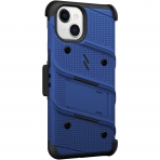 Zizo Apple iPhone 13 Bolt Serisi Klf (MIL-STD-810G)-Blue/Black