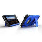 Zizo iPhone 5S / SE / 5C Bolt Serisi Klf (Mil-STD-810G)-Blue Black
