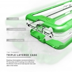 Zizo iPhone 7 ION Serisi Klf (MIL-STD-810G)-Neon Green 