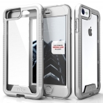 Zizo iPhone 7 ION Serisi Klf (MIL-STD-810G)-Silver
