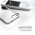 Zizo iPhone 7 ION Serisi Klf (MIL-STD-810G)-Silver