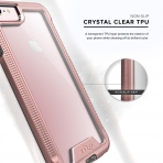 Zizo iPhone 7 ION Serisi Klf (MIL-STD-810G)-Rose Gold 